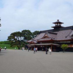 空から文化財を見てみよう(ドローン体験)