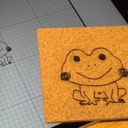 クラフトワークショップ おえかきコルクコースター