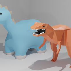 Blender超入門!オリジナル恐竜の3DCGモデルをつくろう!