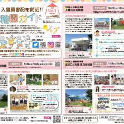 2022年版【幼稚園ガイド折込チラシvol.1 vol.2】