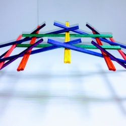 親子科学ワークショップ「レオナルドの橋とアルキメデスポンプを作ろう!」
