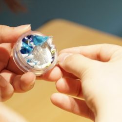 クラフトワークショップ くるみボタンdeオーナメント