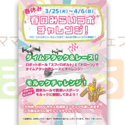 【はこだてみらい館】春のみらいラボチャレンジ！